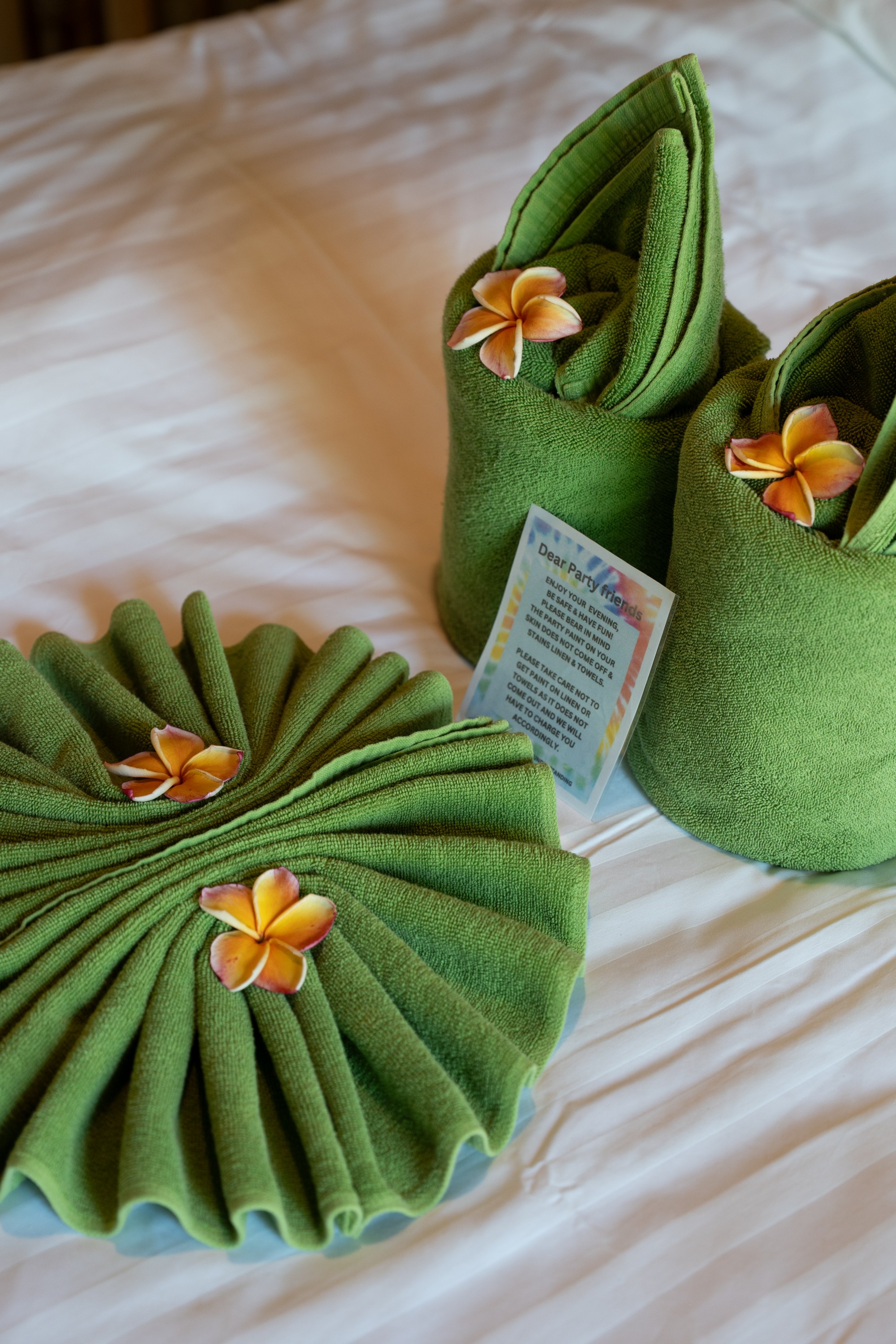 Welcome Amenities